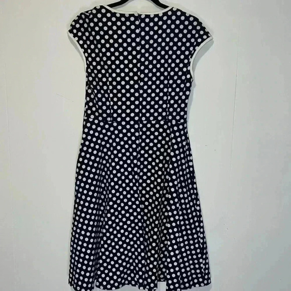 Miusol Rock A Billy Polka Dot Fit & Flare Dress E10 - Picture 2 of 8